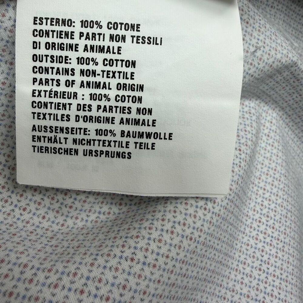 Prada Patterned Button-Down Shirt in Multicolor C… - image 6